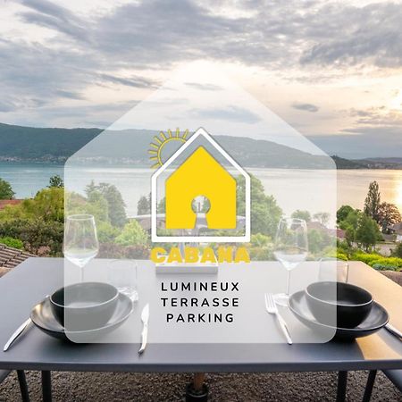 Cabana & Sunset - Terrasse , Parking & Lac Veyrier-du-Lac Exterior photo